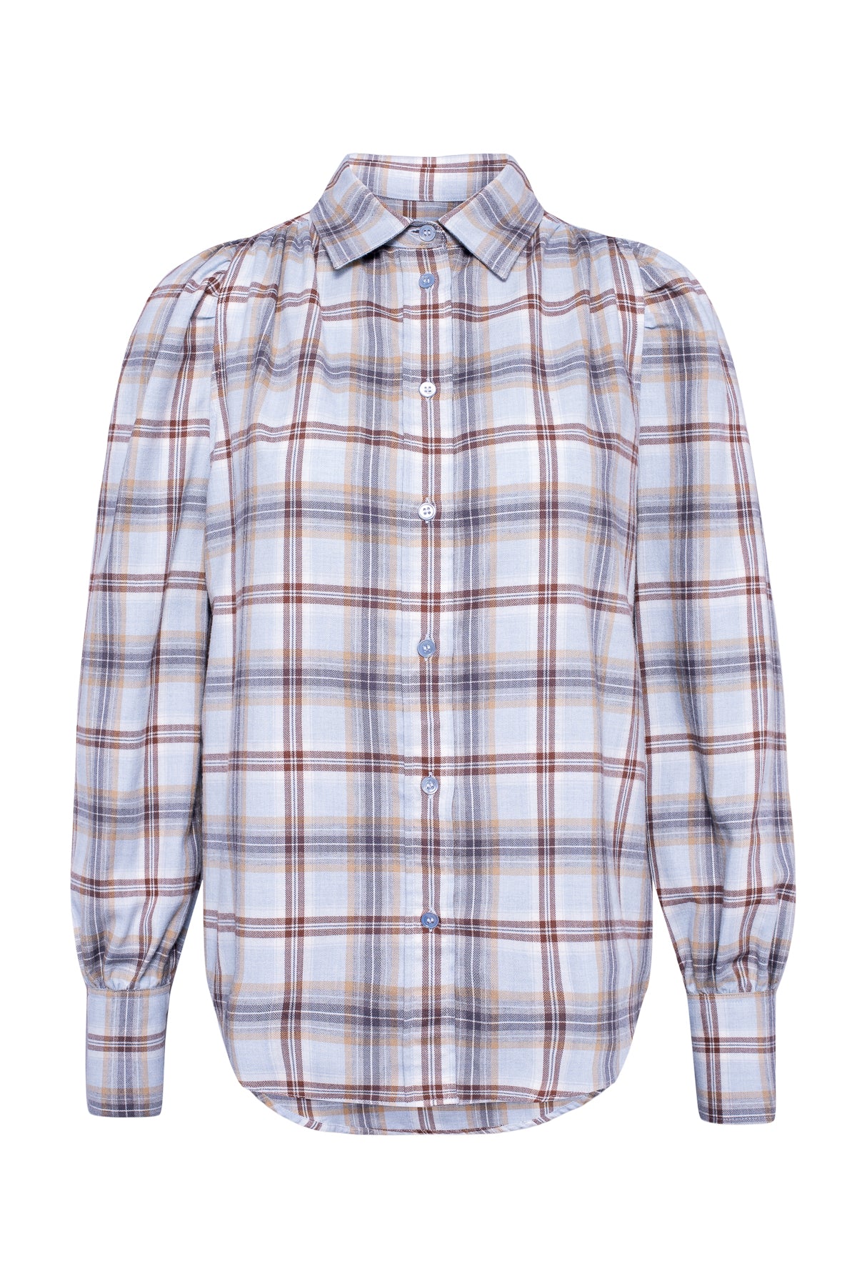 Amelie Flannel Shirt - Breeze