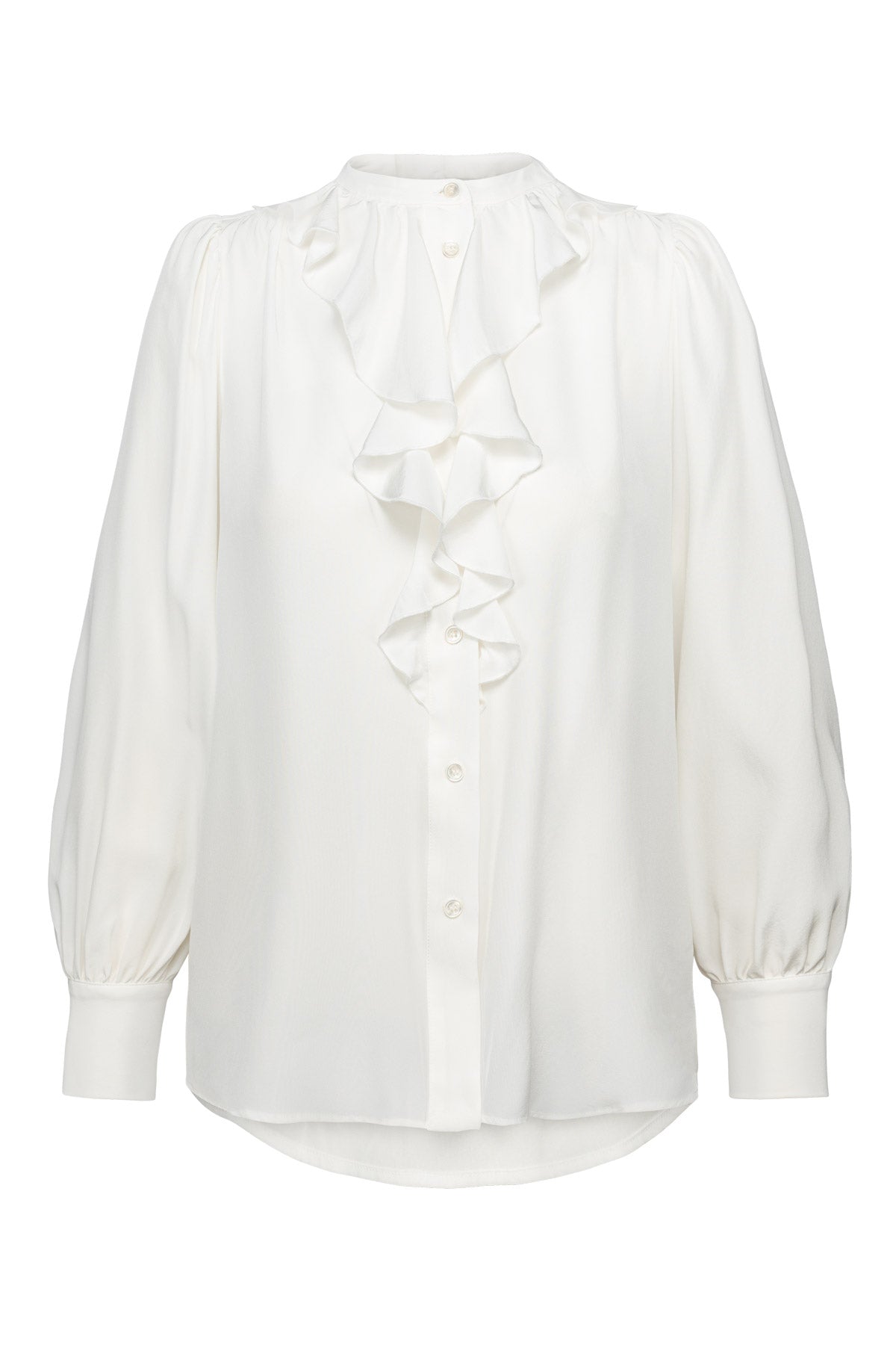 Eloise Silk Blouse - White