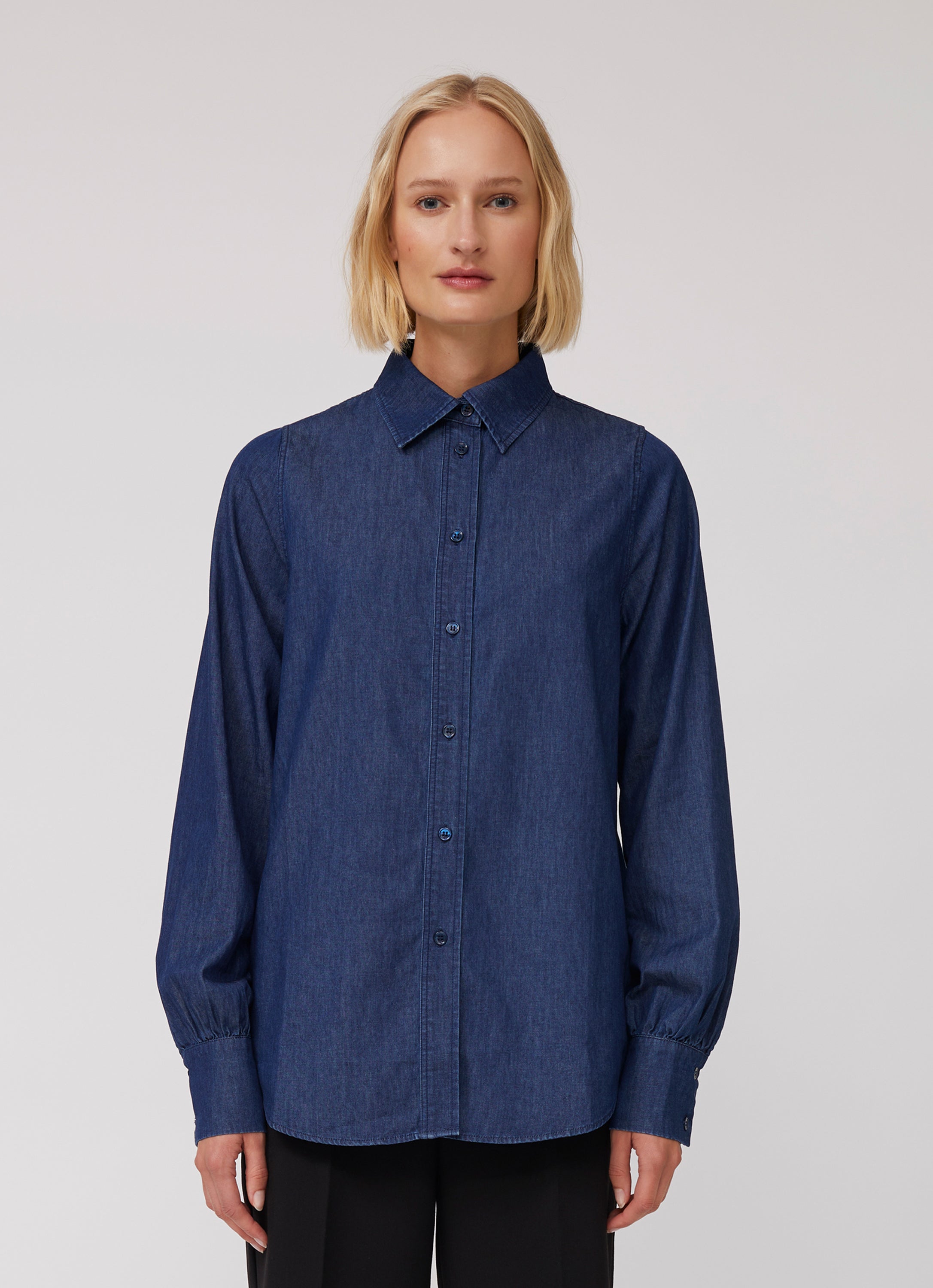Adele Denim Shirt - Indigo