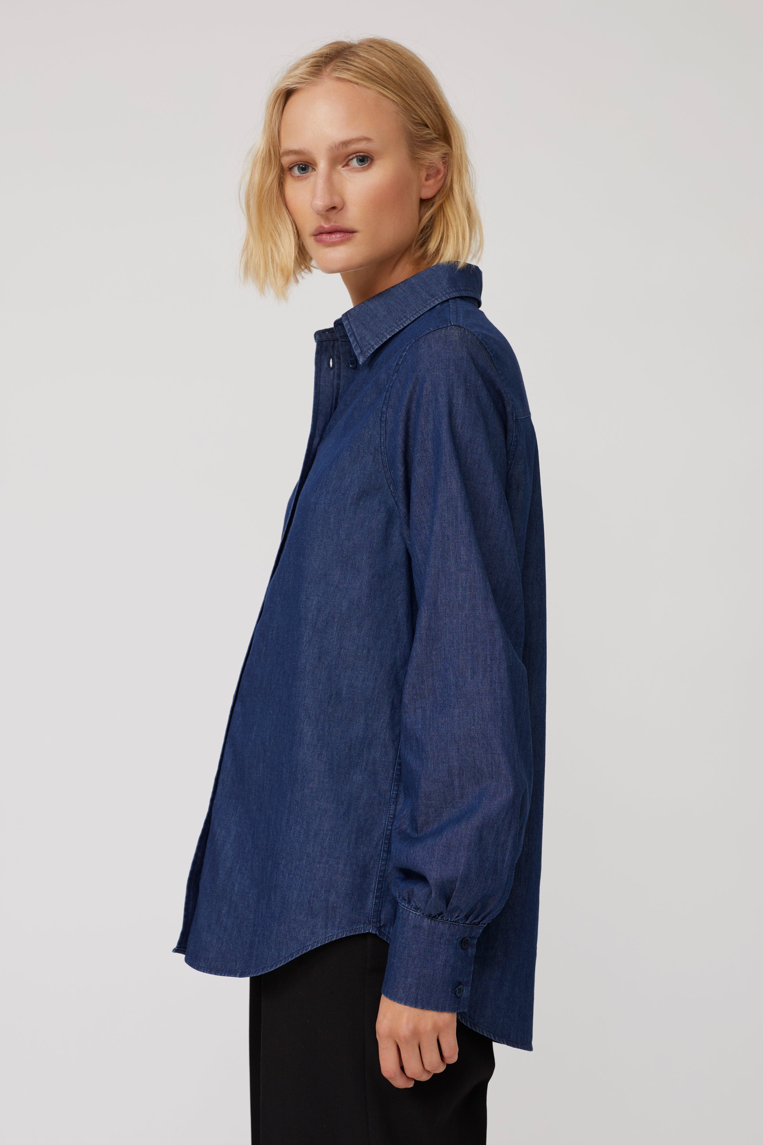 Adele Denim Shirt - Indigo