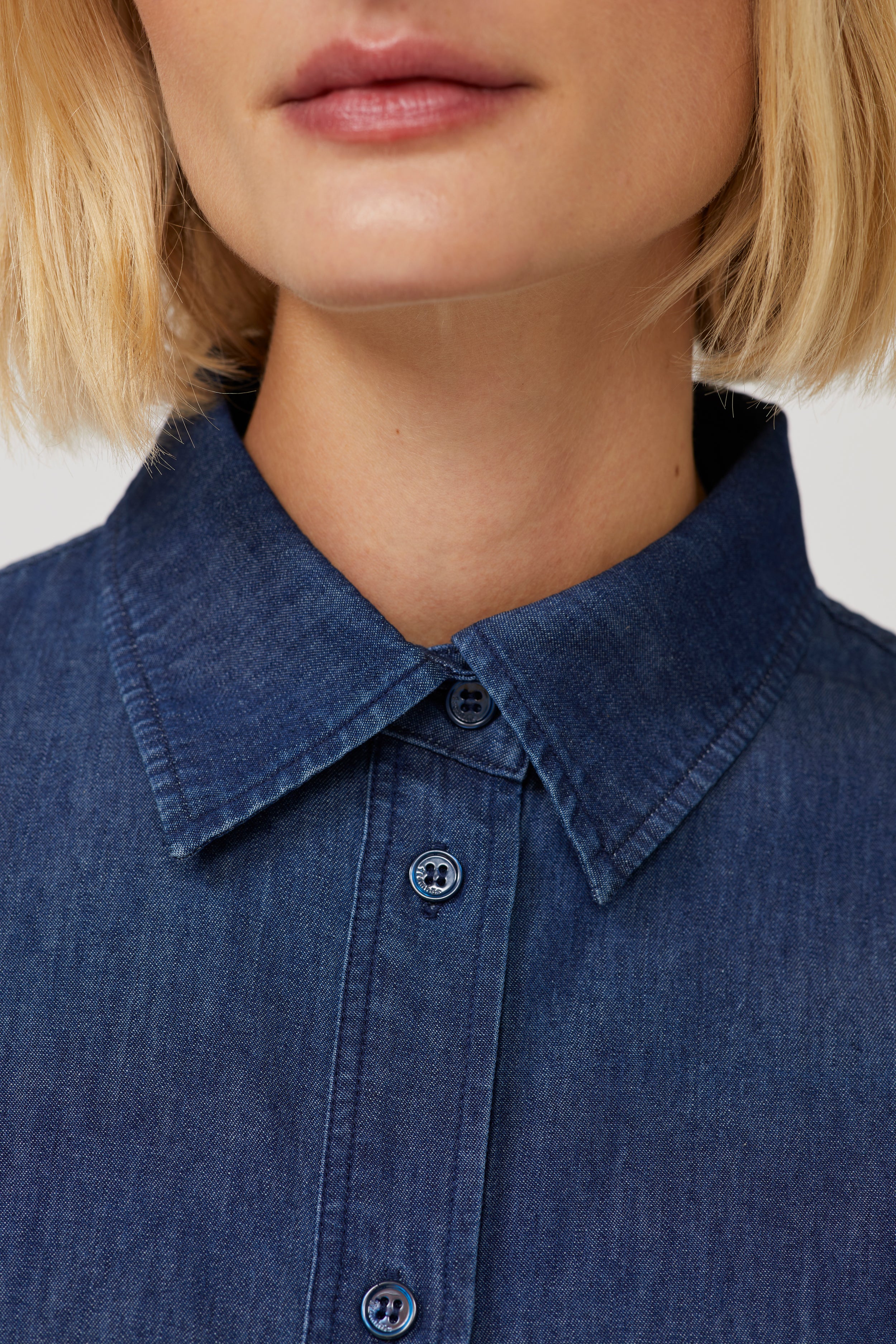 Adele Denim Shirt - Indigo
