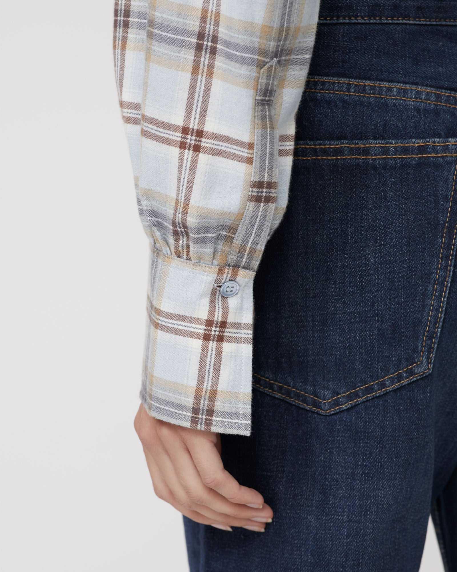 Amelie Flannel Shirt - Breeze