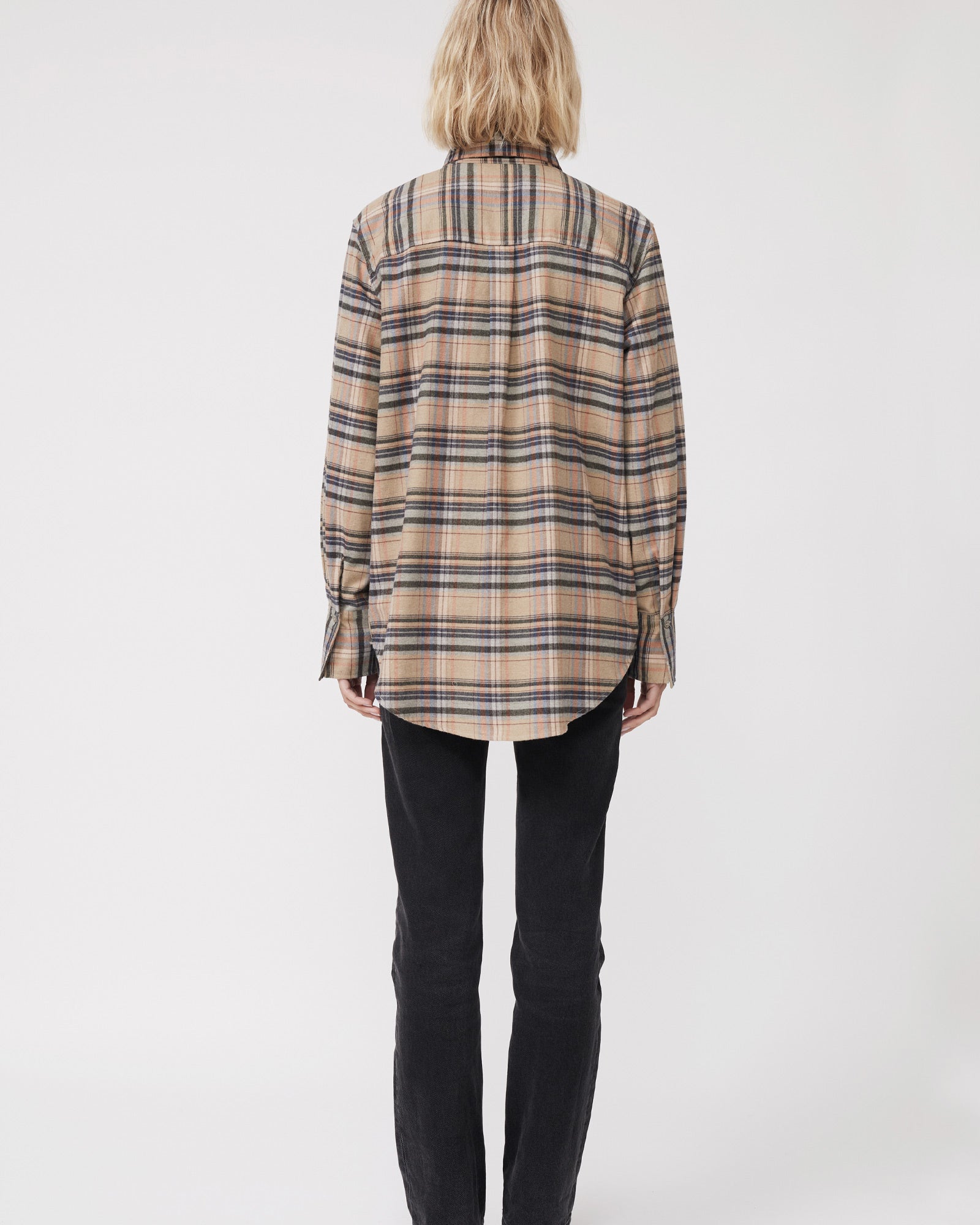 Giselle Flannel Shirt - Harvest