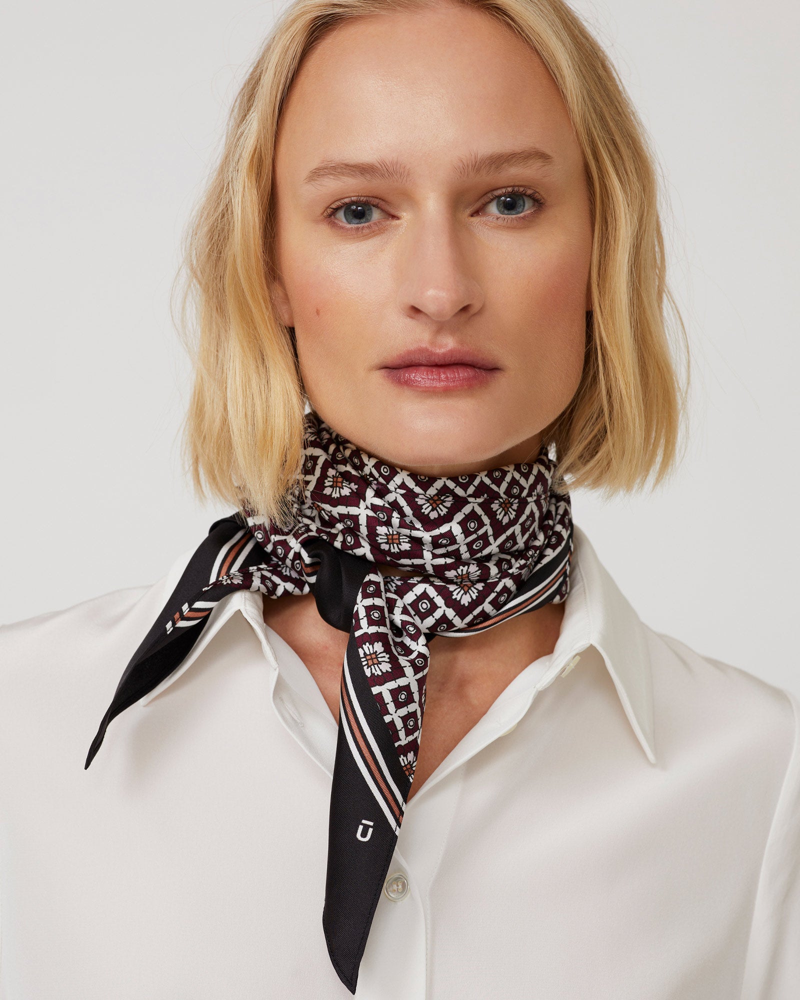 Japanese Garden Silk Scarf