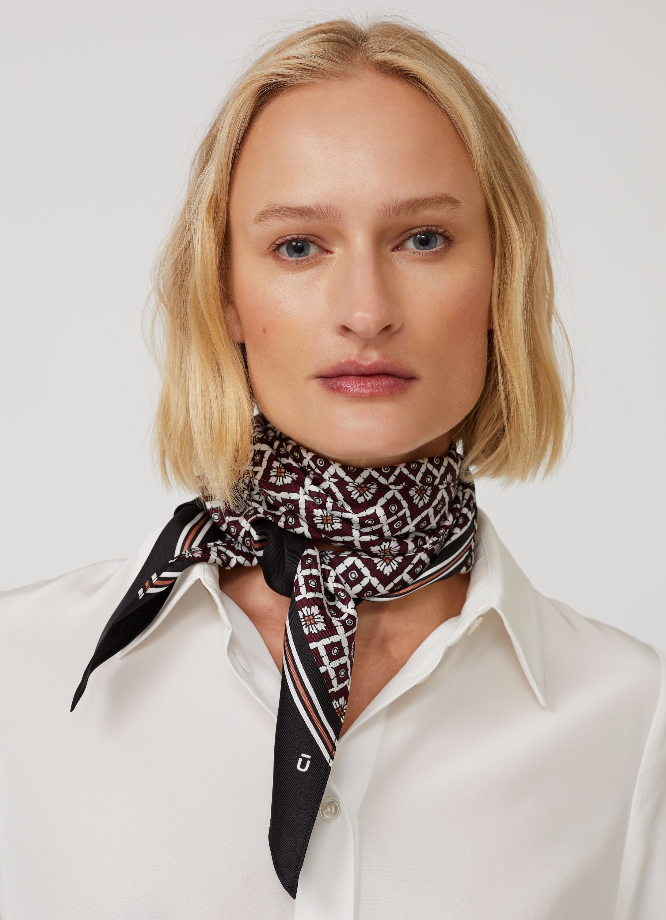 Japanese Garden Silk Scarf