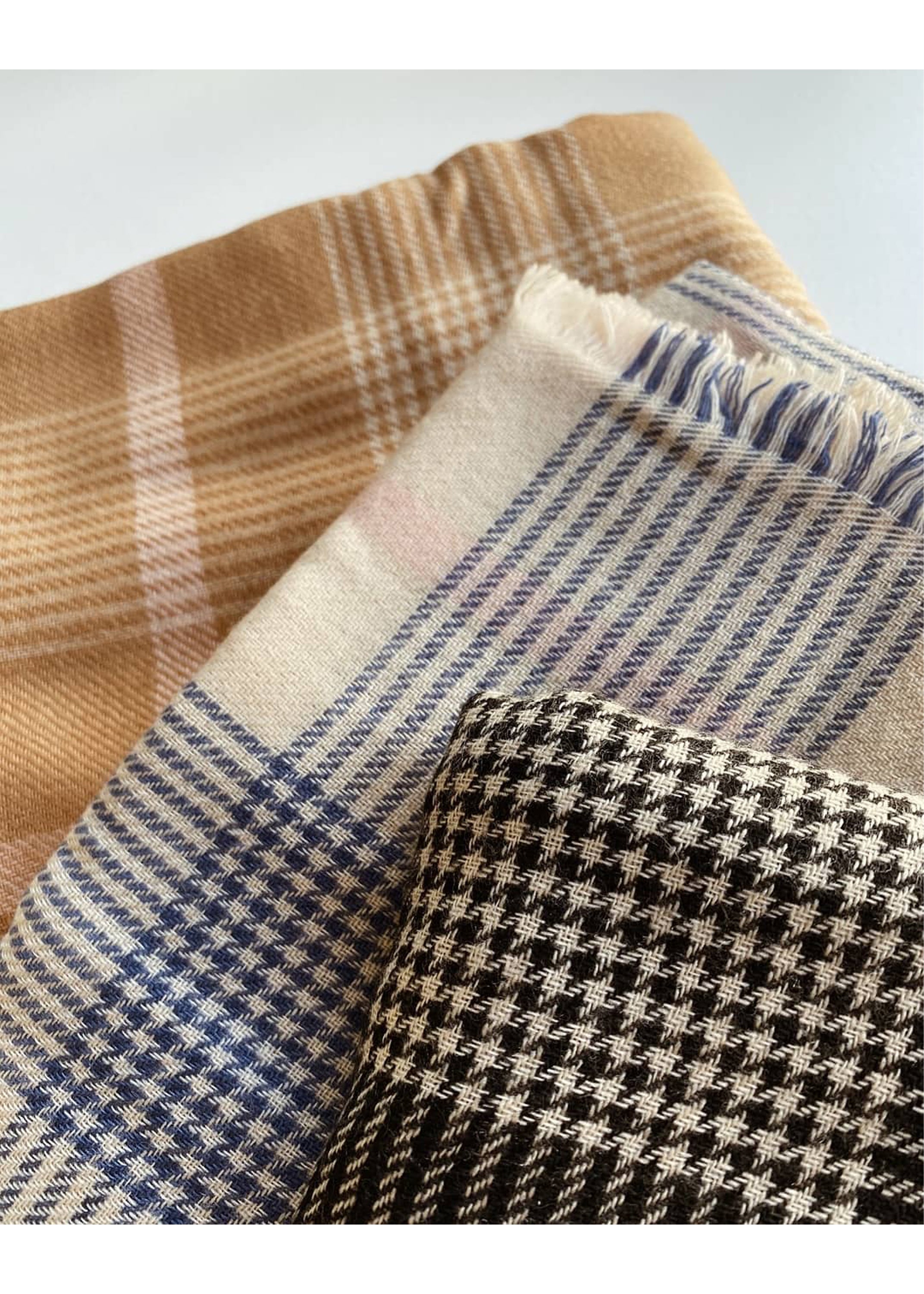 Jojo Merino Wool Scarf - Camel