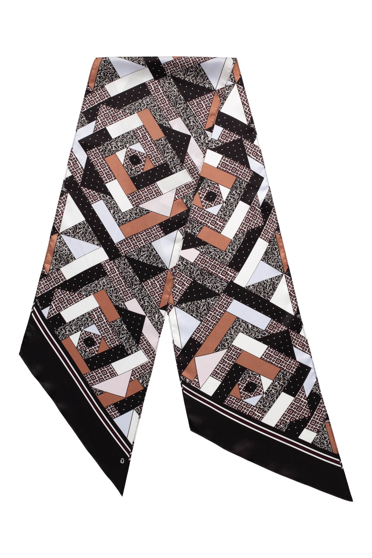 Patchwork Silk Scarf