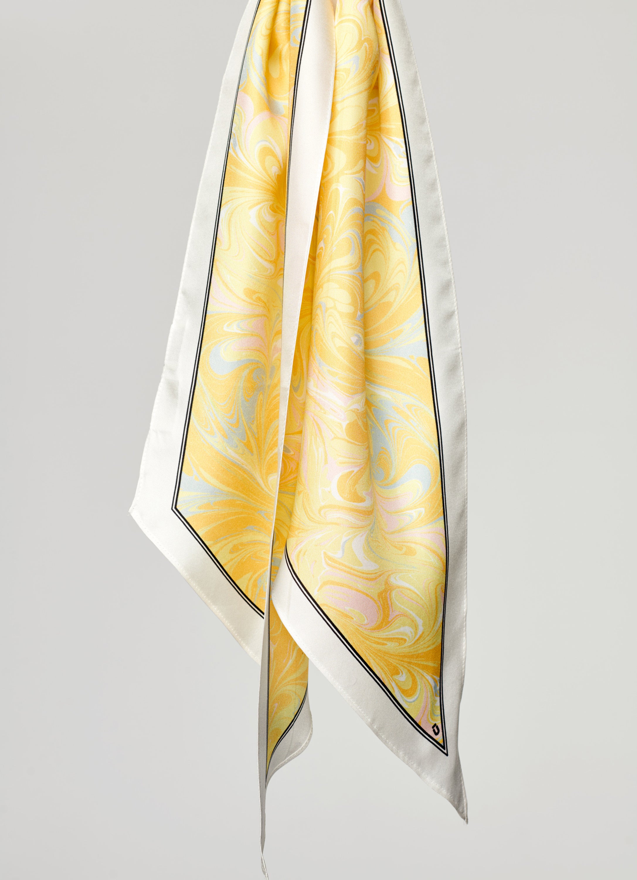 Kim Silk Scarf - Lemonade