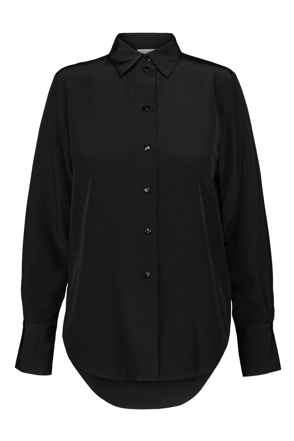 Giselle Silk Shirt - Black