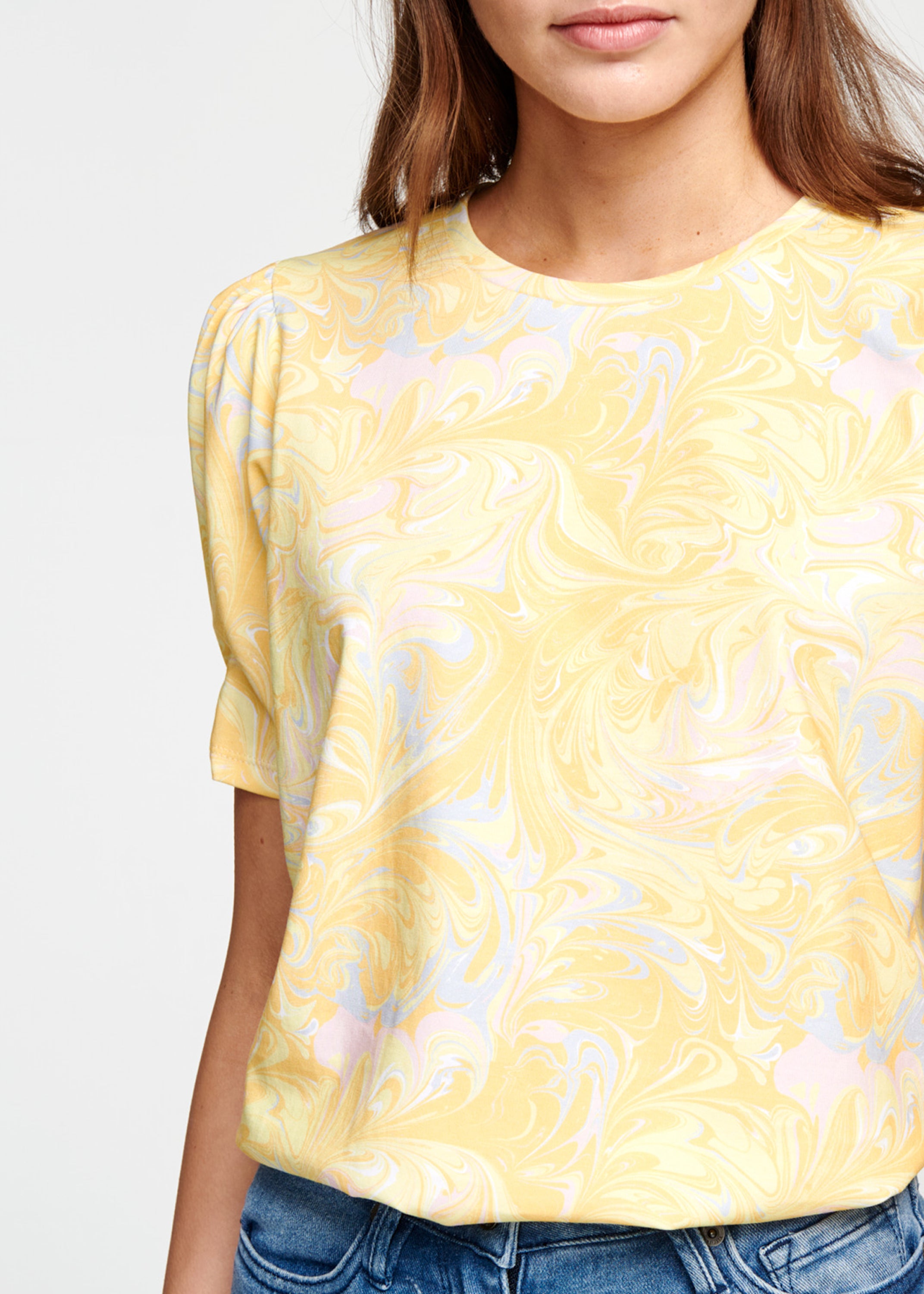 Shelley Organic Cotton T-shirt - Lemonade